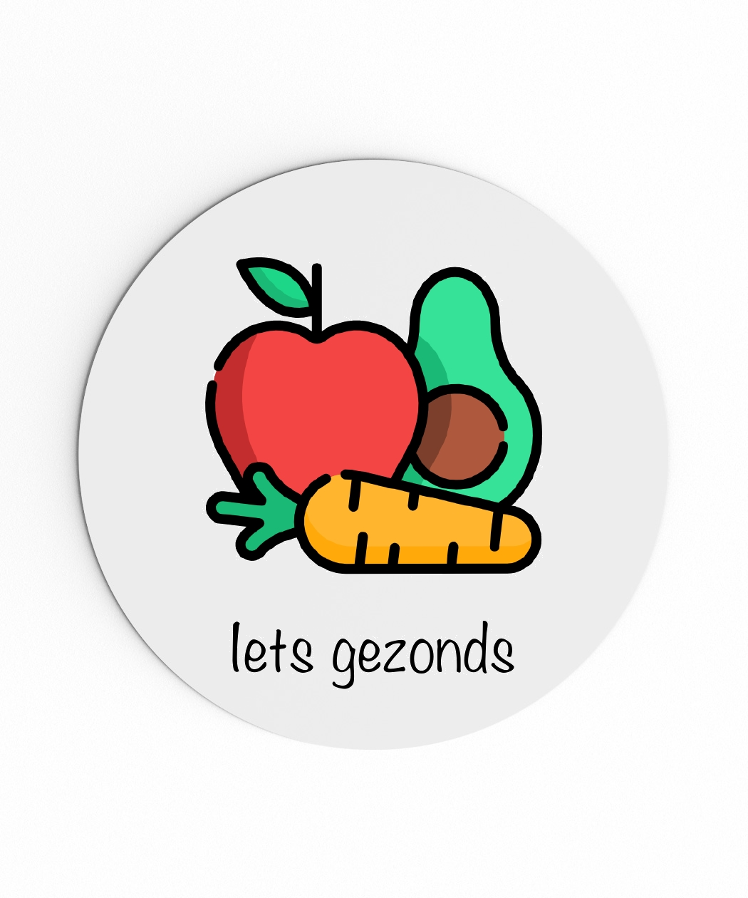 magneetje iets gezonds