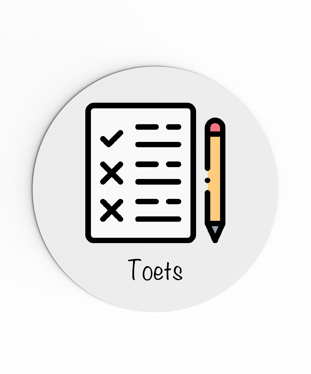 magneetje toets