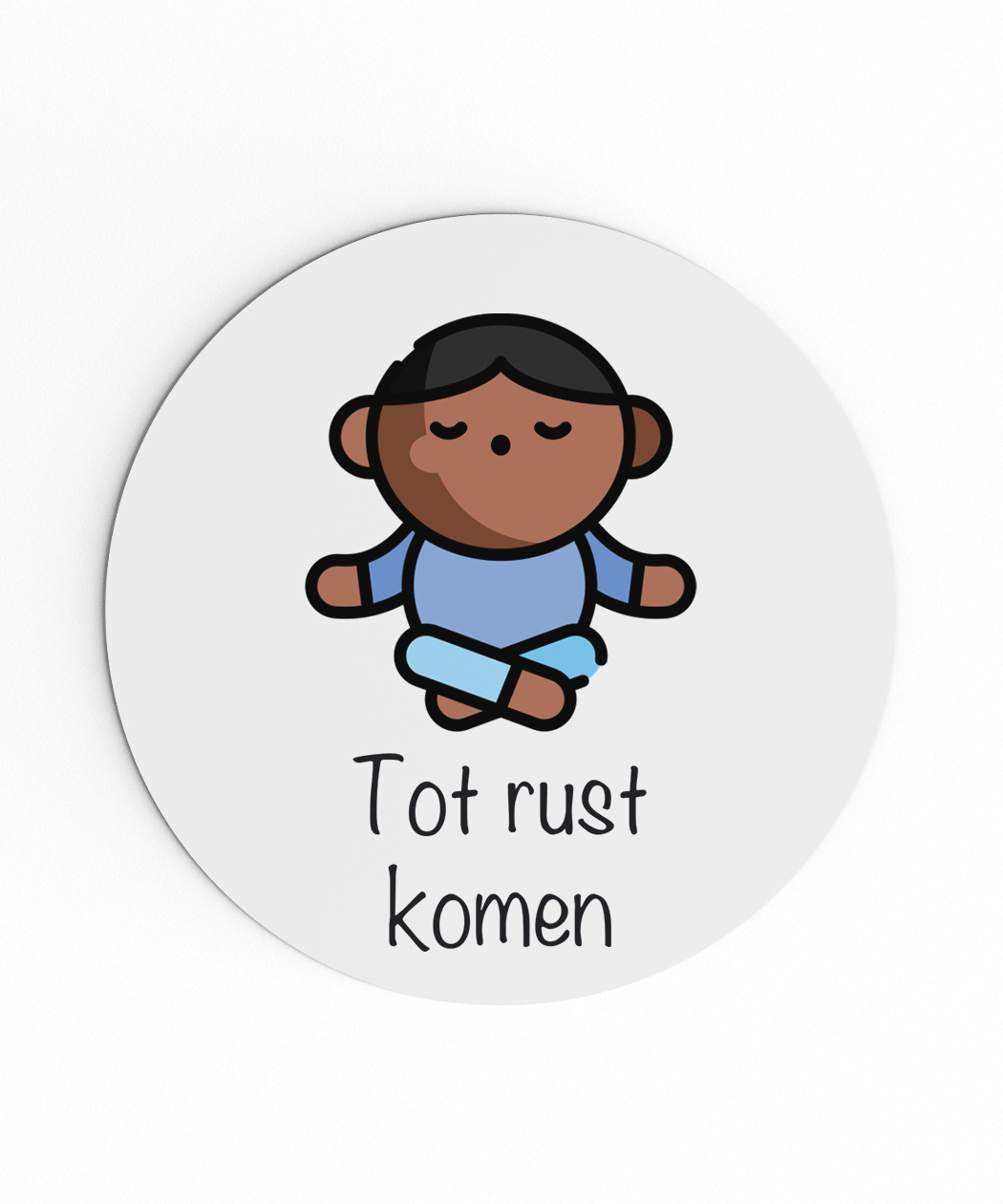 magneetje tot rust komen