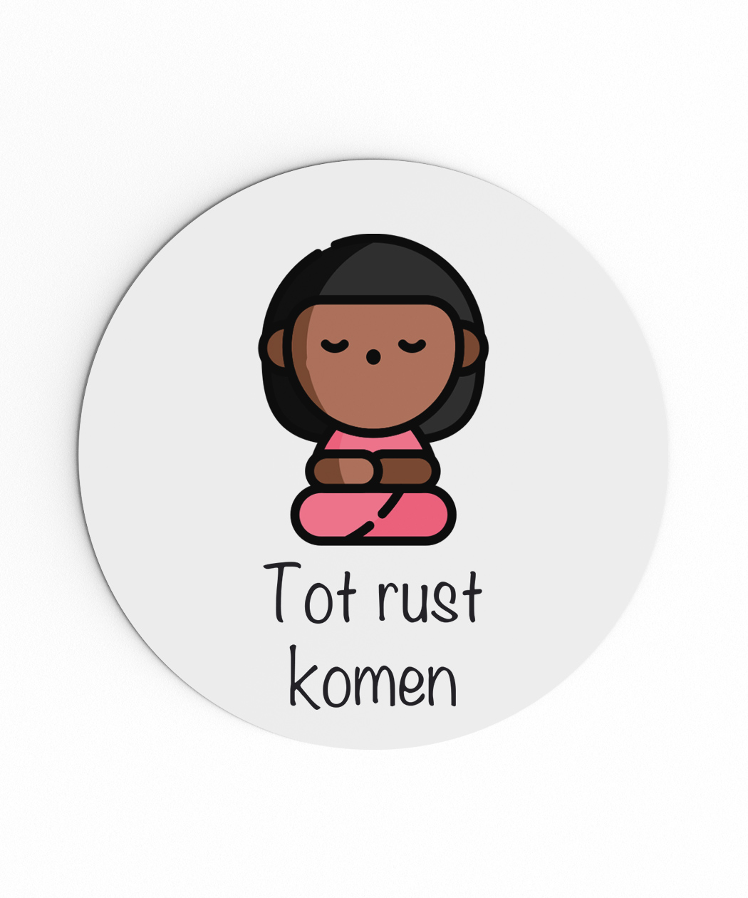 magneetje tot rust komen