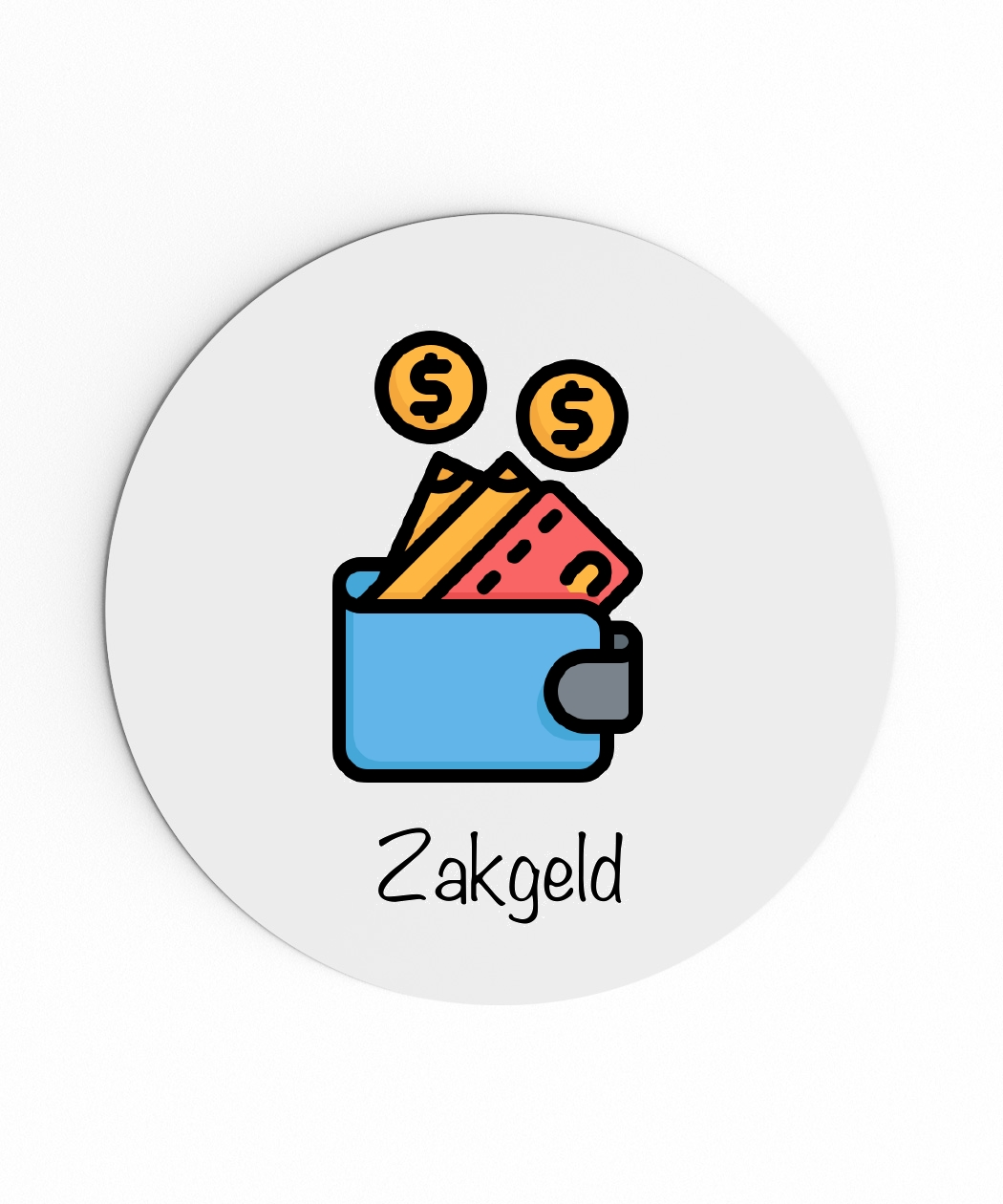 magneetje zakgeld